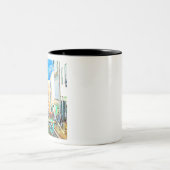 Devon Zweifarbige Tasse (Mittel)