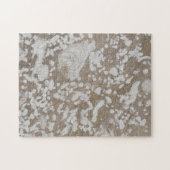 Devonian Fossil Brown & White Puzzle (Horizontal)