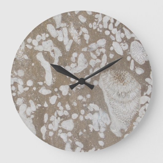 Devonian Fossil Gorge Große Wanduhr (Vorderseite)