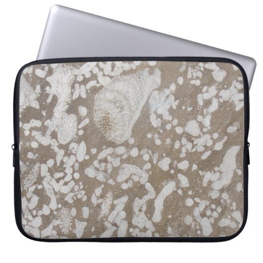 Devonian Fossil Laptop Sleeve (Vorderseite)