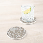 Devonian Fossil Sandstone Drink Untersetzer (Seite)