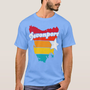Devonport Tasmania Vintag Störendes Souvenir 2 T-Shirt