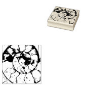 Devonshire Ammonit-Fossilien Gummistempel (Stempel)