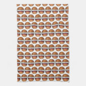 Devonshire Split British Pastry Pastries UK Baking Geschirrtuch (Vertikal)