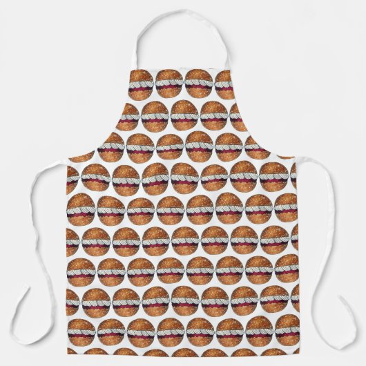 Devonshire Split British Pastry Pastries UK Baking Schürze (Vorderseite)