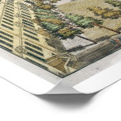 Devonshire Square für "Stow's Survey of London", Poster (Ecke)