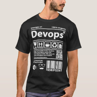 Devops Barcode Classic T - Shirt
