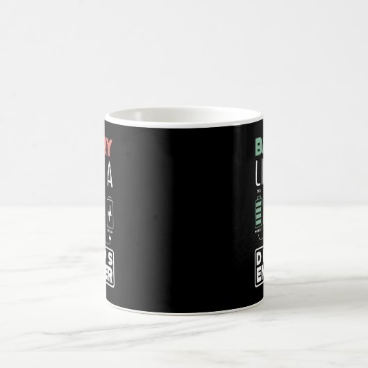 DevOps Engineer Battery Life Cloud Computing Kaffeetasse (Mittel)