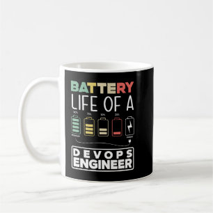 DevOps Engineer Battery Life Cloud Computing Kaffeetasse
