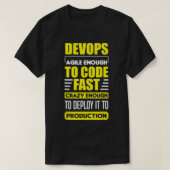 DevOps Engineer Cloud Computing Agile Software Dev T-Shirt (Design vorne)