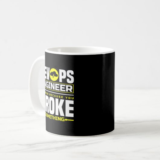 DevOps Engineer Cloud Computing Software Engineeri Kaffeetasse (Vorderseite Links)