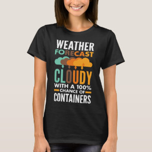 DevOps Engineer Cloud Computing Wetterprognose T-Shirt