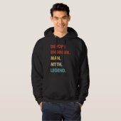 Devops-Ingenieur Mann Mythos Legende 1 Hoodie (Vorne ganz)