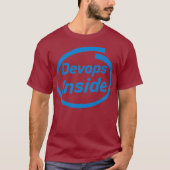 Devops Inside lustige Programmierer entwickelt Sof T-Shirt (Vorderseite)
