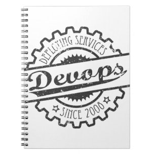 Devops vintage notizblock