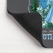 Devoted Sisters Merry Christmas White Xmas Pajamas Mousepad (Ecke)