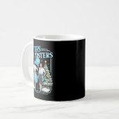 Devoted Sisters White Xmas Merry Christmas Snowfla Kaffeetasse (Vorderseite Links)