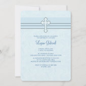 Devotion Blue Religious Einladung (Vorderseite)