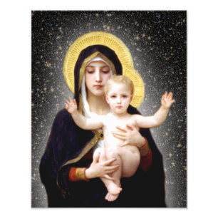 DEVOTIONAL BILD JESUSS UND MARYS FOTODRUCK