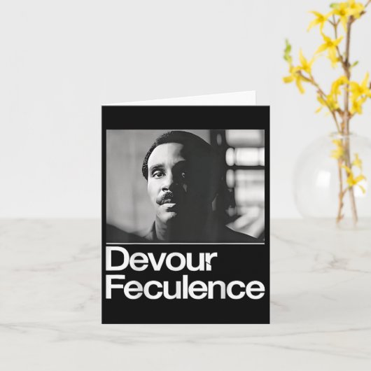 Devour Feculence Karte (Gelbe Blume)
