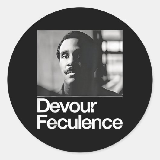 Devour Feculence Runder Aufkleber (Vorderseite)
