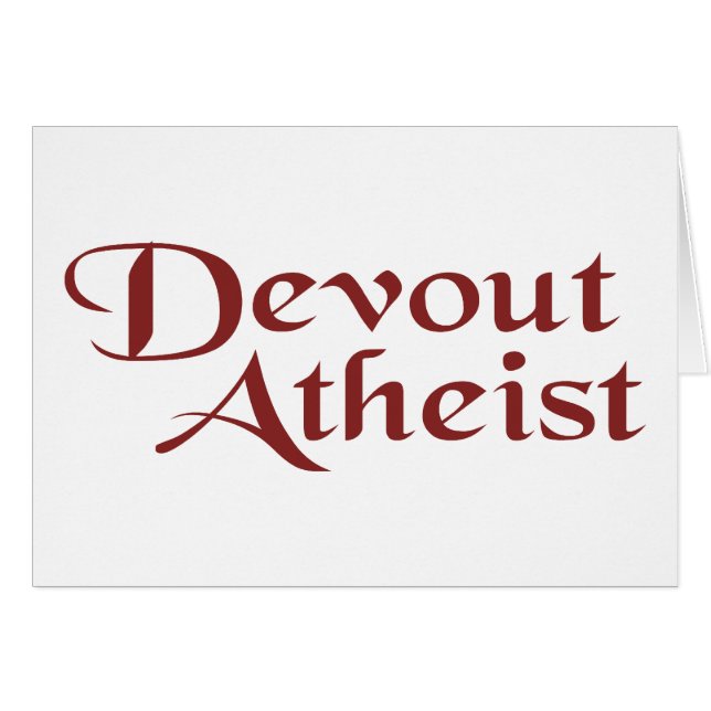 Devout Atheist (Vorderseite (Horizontal))