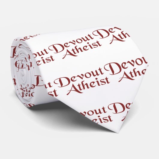 Devout Atheist Krawatte (Gerollt)