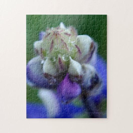 Dew Dappled Lupine Puzzle (Vertikal)