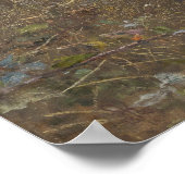 Dew-Drenched Furze von John Everett Millais Poster (Ecke)