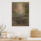 Dew-Drenched Furze von John Everett Millais Poster (Küche)