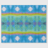 Dew Drop DNA Iridescent, Sparkly, Geschenkpapier (Flach)