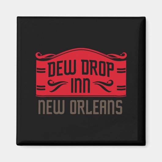 Dew Drop Inn New Orleans Magnet (Vorne)