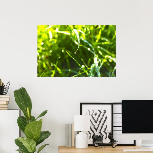 Dew Drop Poster (Heimbüro)