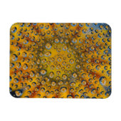 Dew Drop Reflexion der Blume, Crescent City, Magnet (Horizontal)