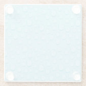 Dew drops glasuntersetzer (Rückseite)