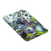 Dew Drops on Spider Web Amazing Nature Magnet (Rechte Seite)