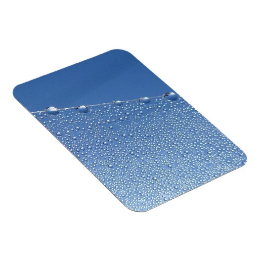 Dew fällt auf Spider Web gegen blauen Himmel Magnet (Rechte Seite)