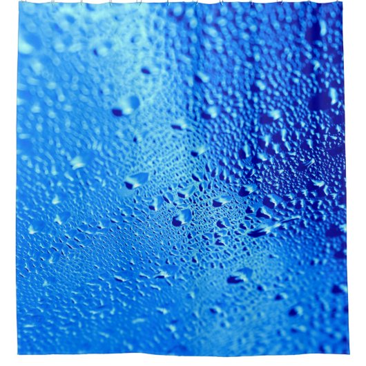Dew wet glass background window duschvorhang (Vorderseite)