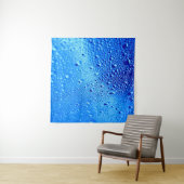 Dew wet glass background window wandteppich (Beispiel)