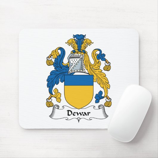 Dewar-Familienwappen Mousepad (Mit Mouse)