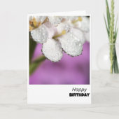 Dewdrop Delight Birthday Card Dankeskarte (Vorderseite)