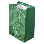 Dewdrop Mittlere Geschenktüte (Rückseite Schrägansicht)