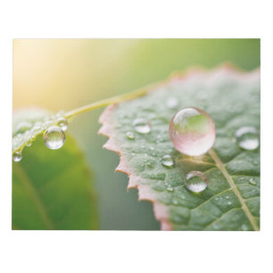 Dewdrop Nature Colorful Wildlife Notizblock