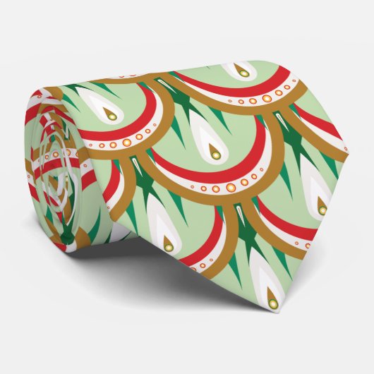 Dewdrop Scales Neck Tie Krawatte (Gerollt)