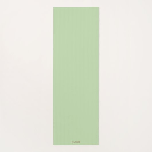 Dewdrop Scales Yoga Mat Yogamatte (Rückseite)