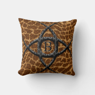 Dewe Klauen Monogramm Kissen