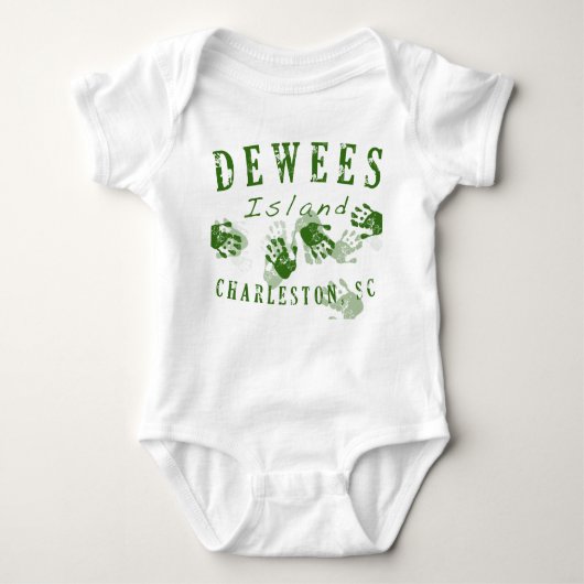 Dewees Insel-Baby-Strampler einer Z Baby Strampler (Vorderseite)