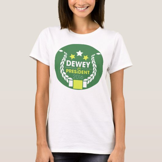 Dewey 4 Prez Tank Top (rundes Logo) (Vorderseite)