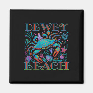 Dewey Beach Delaware Blaue Krabbe Sommer Strandurl Magnet