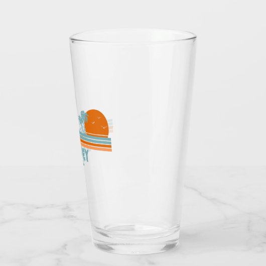 Dewey Beach Delaware Sun Palm Trees Glas (Links)